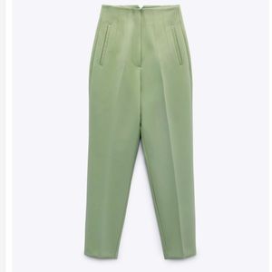 Zara Pants High Waisted Business Attire